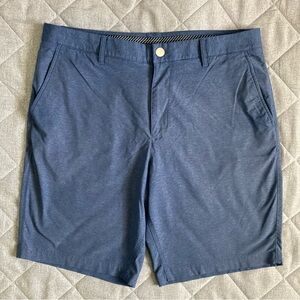 Bonobos Golf Shorts Men’s 36 Blue Chino Outdoors Hiking Performance 10” Inseam